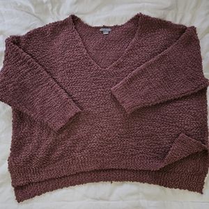 2X FALLS CREEK Mauve Sweater